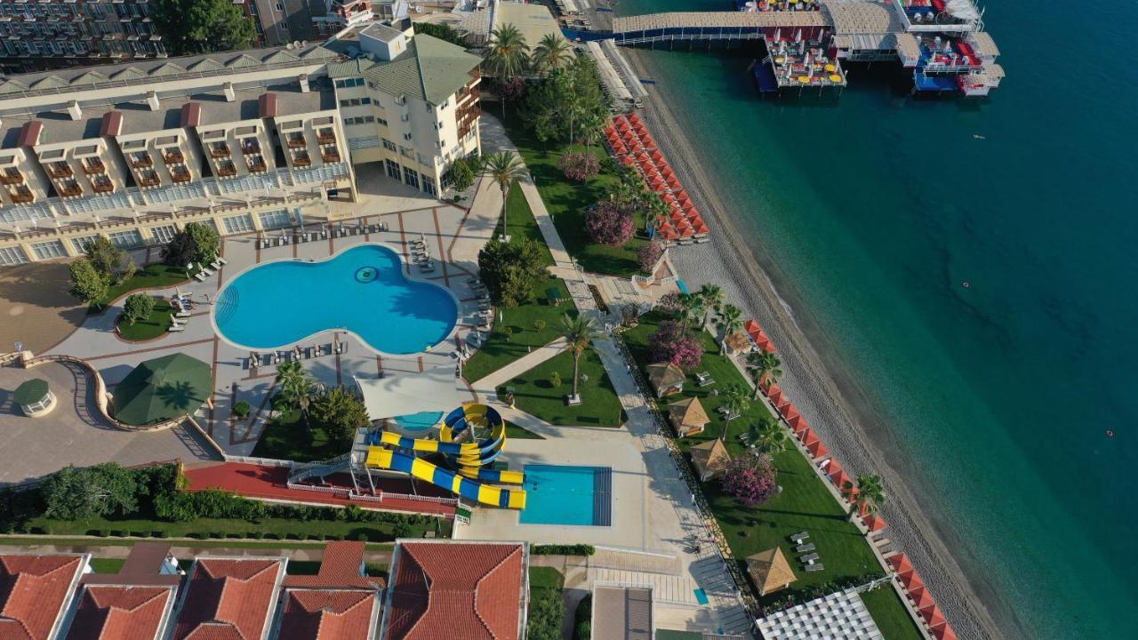 Tt ホテルズ ハイドロス クラブ ケメル エクステリア 写真 Aerial view of the beach